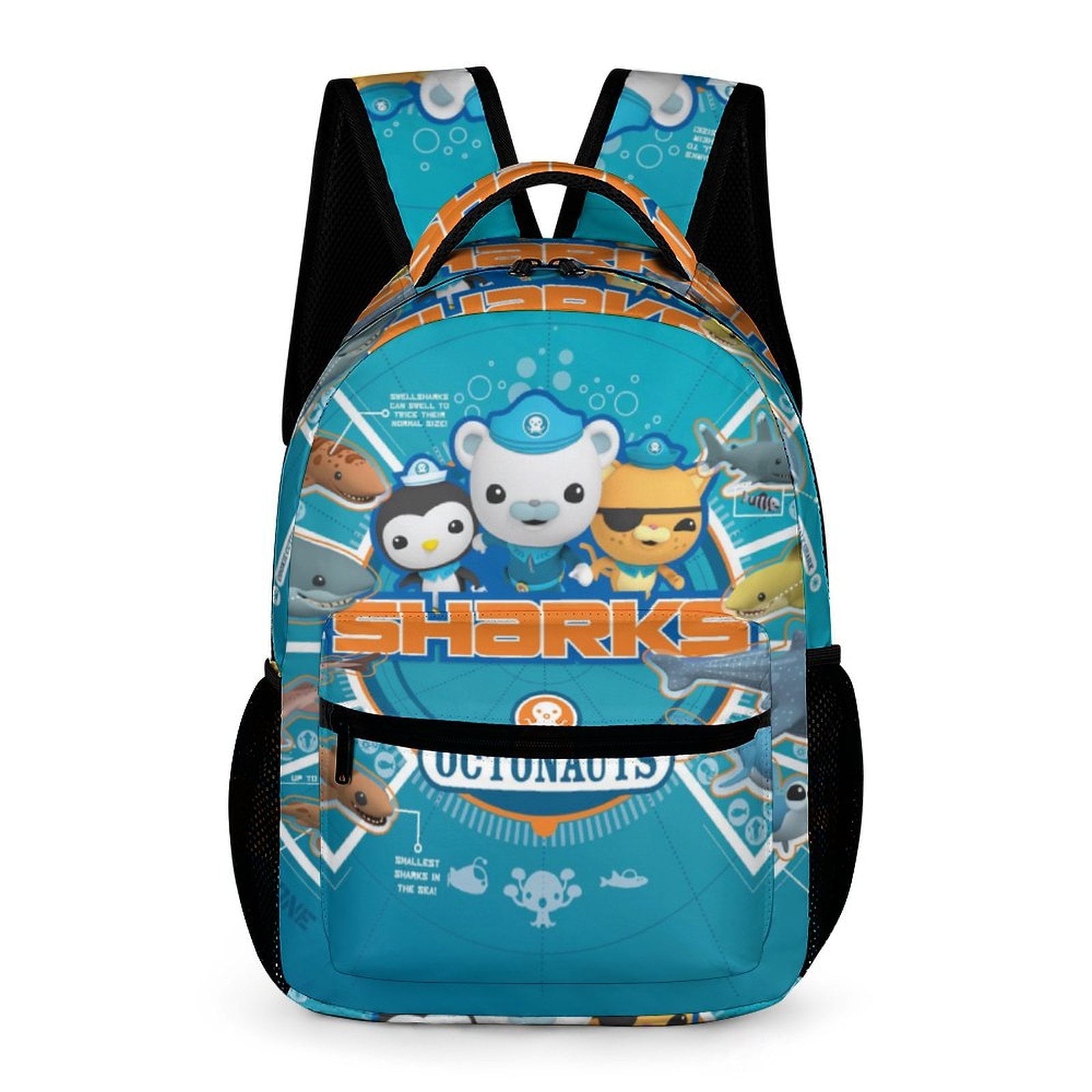 The Octonauts Backpacks Invader Anime The Octonauts Adjustable Laptop Backpack Double Shoulder Bag for Women Men Climbing Shopping Work