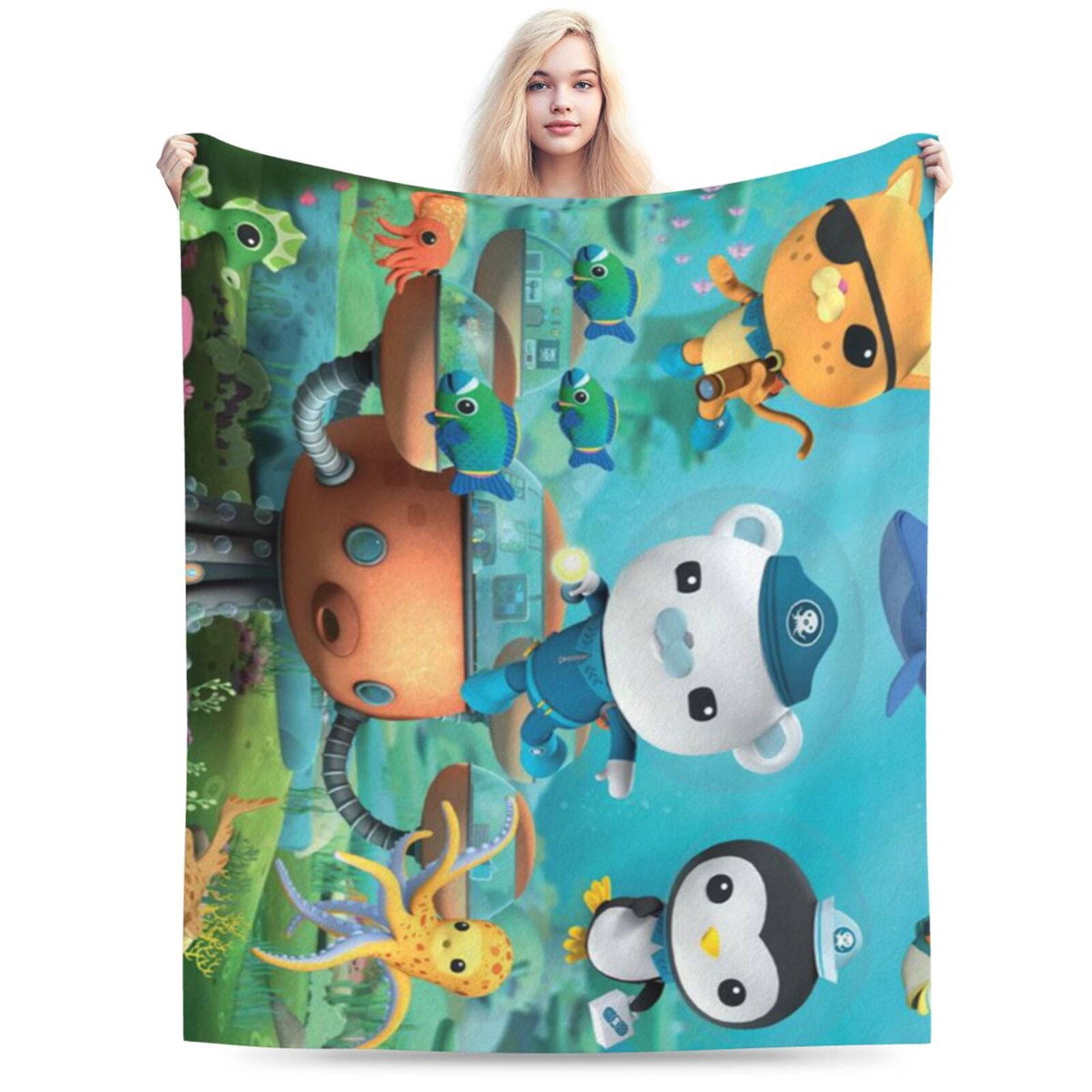 Walmart Octonauts Fleece Blanket Octonauts Toys Total Figures