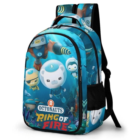 The Octonauts Casual Rucksack Stylish Durable Backpack Spacious Laptop Bag for Travel, Work & College