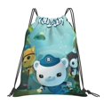thumbnail image 1 of The Octonauts Drawstring Backpack Simple Sports Gym Bag Draw String Bags Casual Rucksack, 1 of 9