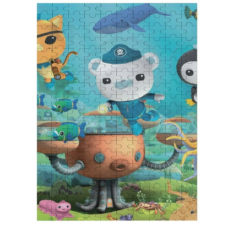 ●THA WESTRONAUTS The Octonauts Jigsaw Puzzle, Wood Puzzles Adult, 200 PCS