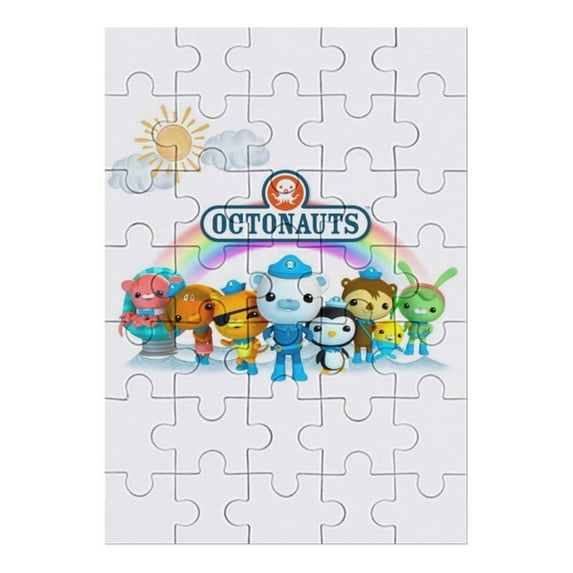 The Octonauts Jigsaw Puzzle, Wood Puzzles Adult, 35 PCS Jigsaw Puzzle Perfect for Game Nights