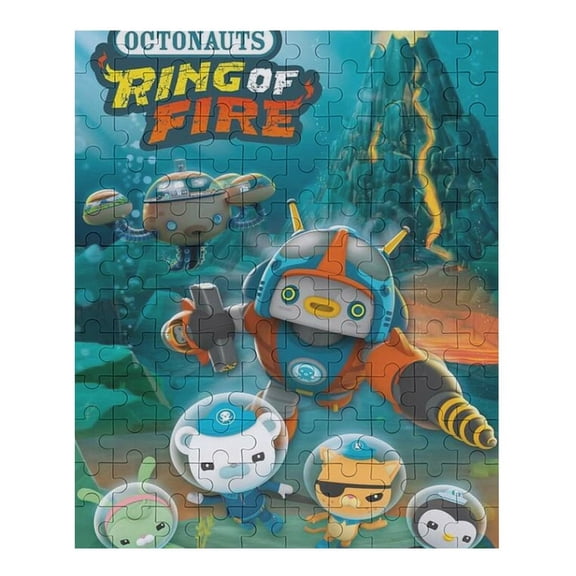 The Octonauts Jigsaw Puzzle, Wood Puzzles Adult, 70 PCS Jigsaw Puzzle for Adults Challenging Puzzle Perfect for Game Nights