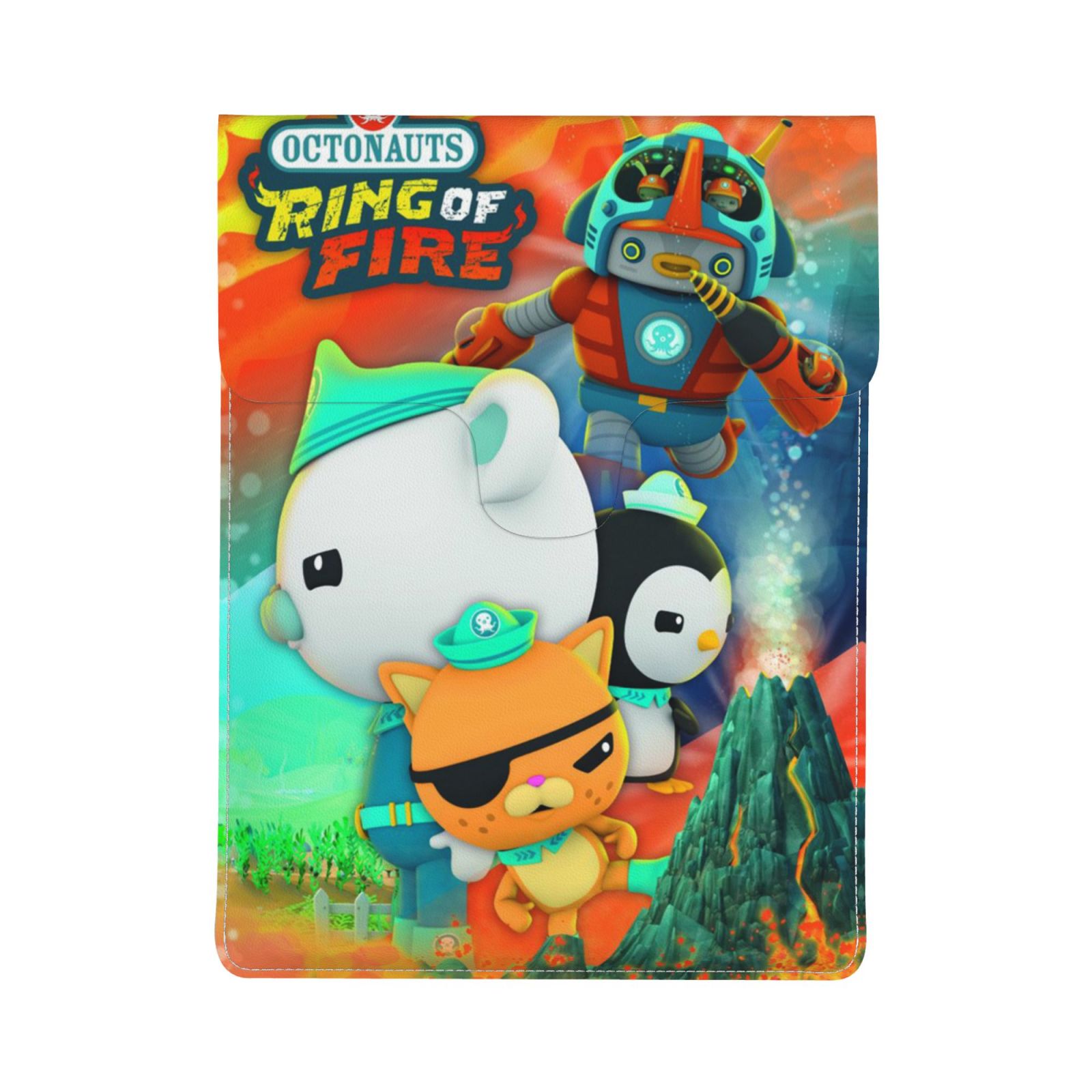 Octonauts Notebook The Octonauts Leather Laptop Sleeve Case Slim Waterproof Protective ...