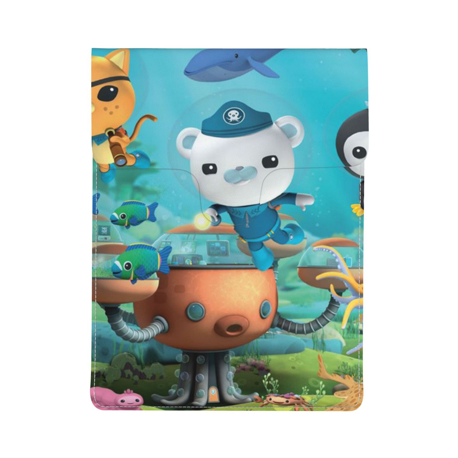 Octonauts Notebook The Octonauts Leather Laptop Sleeve Case Slim Waterproof Protective ...