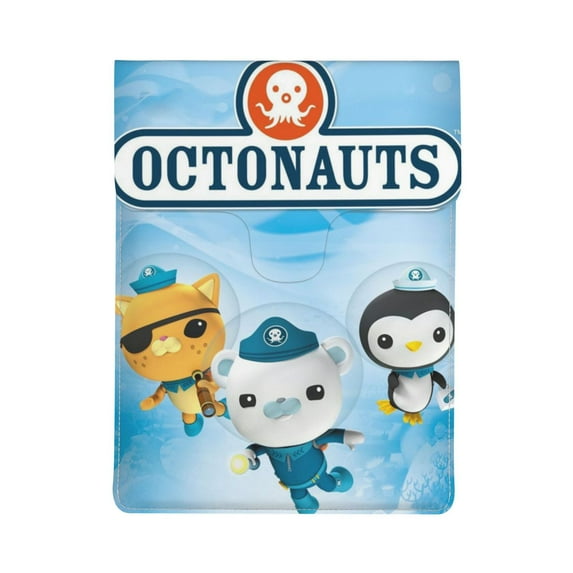 The Octonauts Leather Laptop Sleeve Case Slim Waterproof Protective Cover 13 Inch Notebook Computer Inner Bag