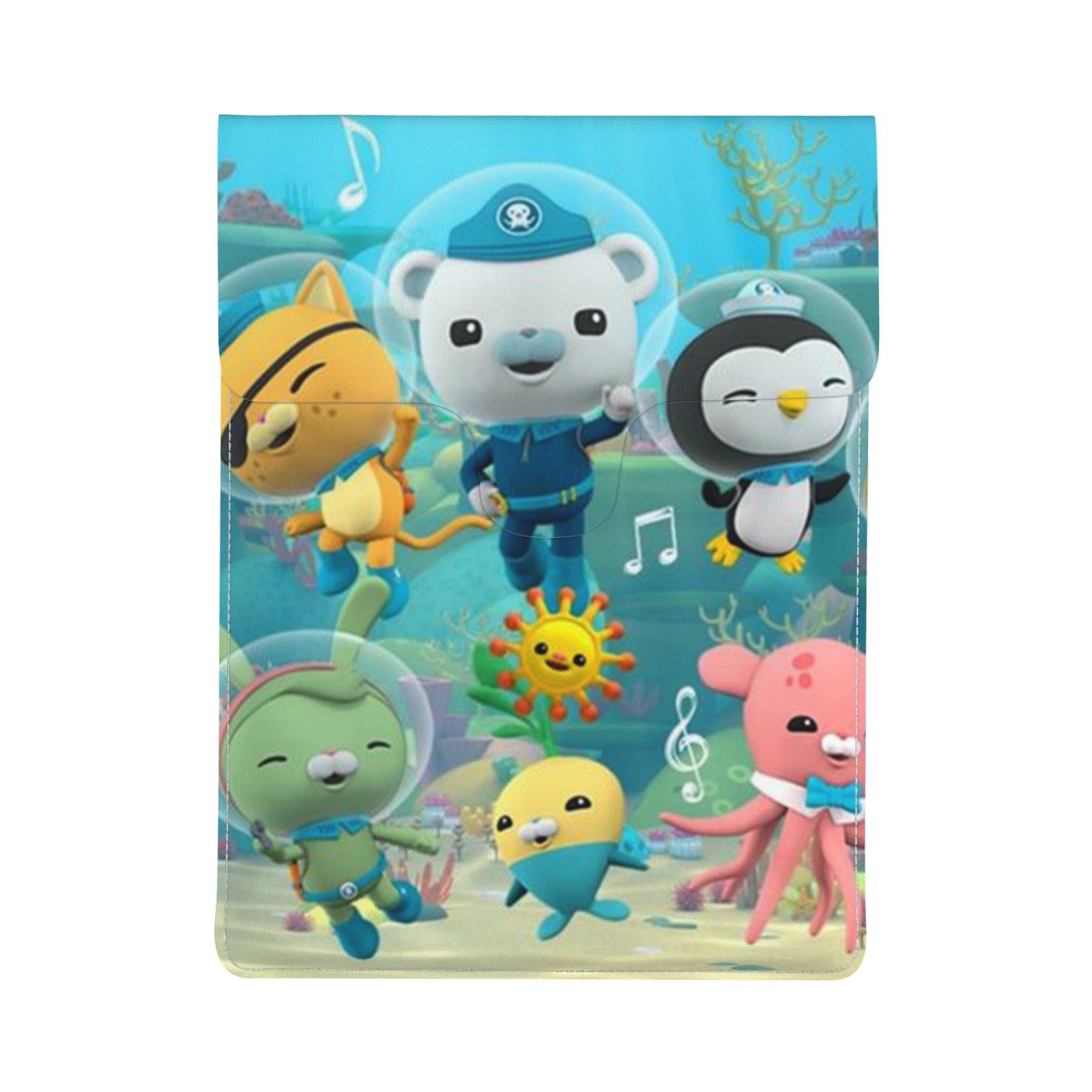Octonauts Notebook The Octonauts Leather Laptop Sleeve Case Slim Waterproof Protective ...