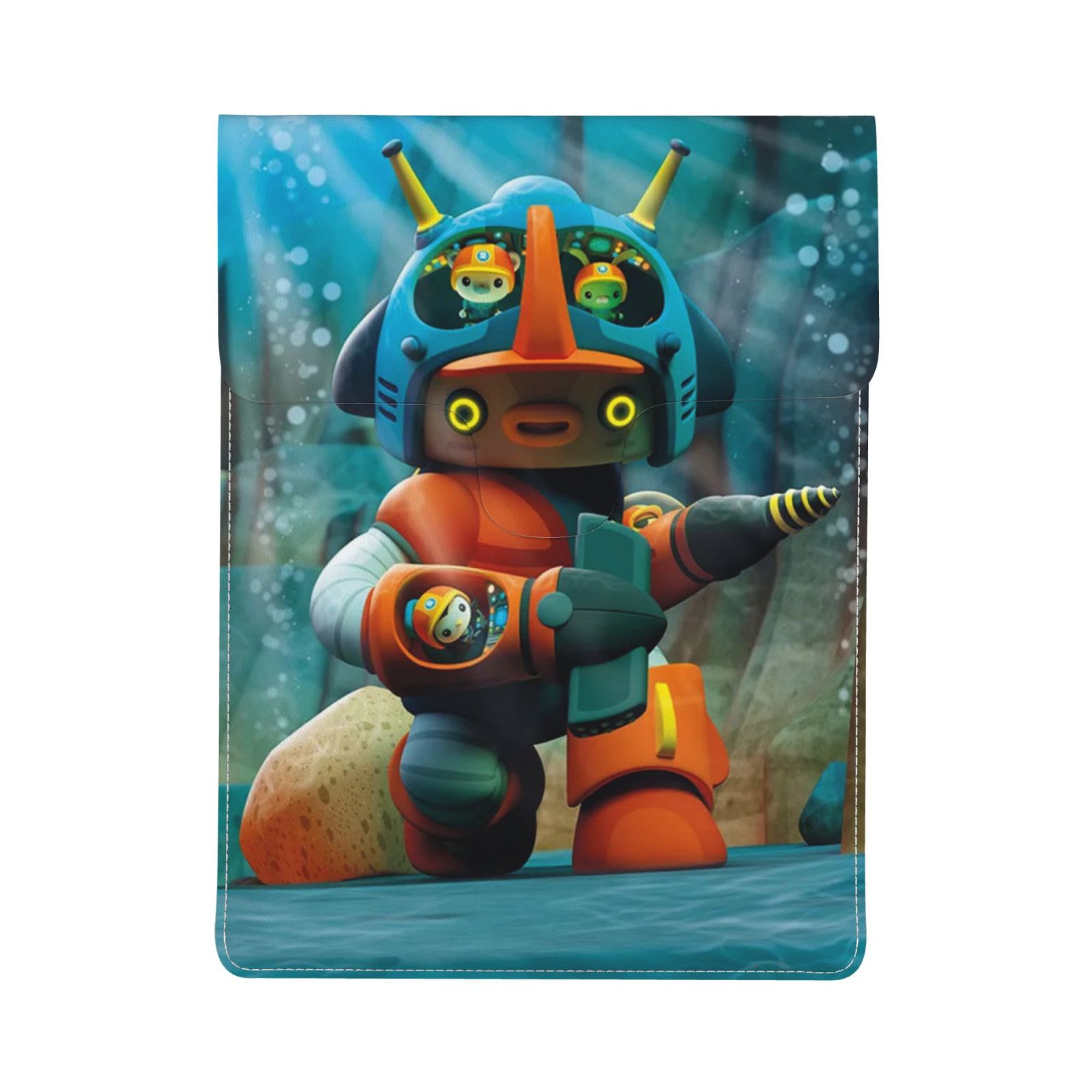 Octonauts Notebook The Octonauts Leather Laptop Sleeve Case Slim Waterproof Protective ...