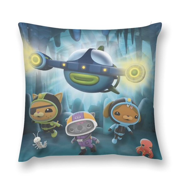 The Octonauts Pillow Case Soft Pillow Cover Pillowcase Decorative Cushion Cover Home Decor 24 "x24 "