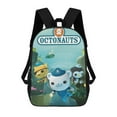 thumbnail image 1 of The Octonauts Printed Backpack 17 Inch Shoulder Backpack Lightweight High-capacity Casual Daypack Bookbag, 1 of 8