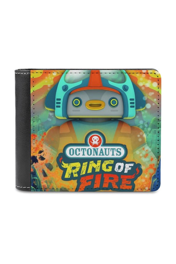 The Octonauts Slim Bifold Wallet Purse Leather Wallets for Men Women Card Holder Wallets - Thin & Stylish