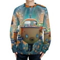 thumbnail image 1 of The Octonauts Unisex Sweater Long Sleeve Round Neck Pullover Jumper Fall Winter Clothes Print Tops Blouse XL, 1 of 6