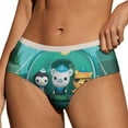thumbnail image 1 of The Octonauts Womens Underwear Soft Breathable Brief Lace Panty Stretch Hipster Underpants Ladies Panties 4XL, 1 of 7