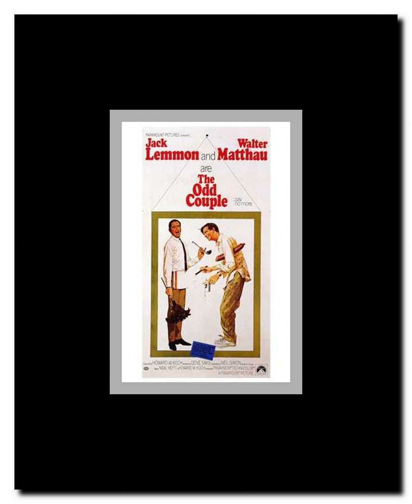 The Odd Couple Framed Movie Poster
