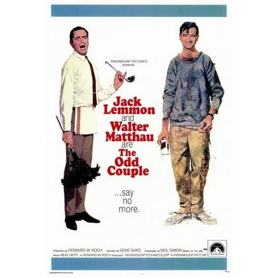 The Odd Couple Movie Poster Print (27 x 40)
