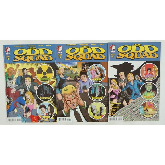 The Odd Squad #1-3 VF/NM complete series 2008 - DDP - O.D.D. ; Devil's Due