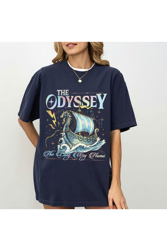 The Odyssey 2026 Shirt, Odysseus World Tour Graphic Tee, Epic Musical Inspired Greek Mythology T-Shirt, Ancient Literature Lover Gift