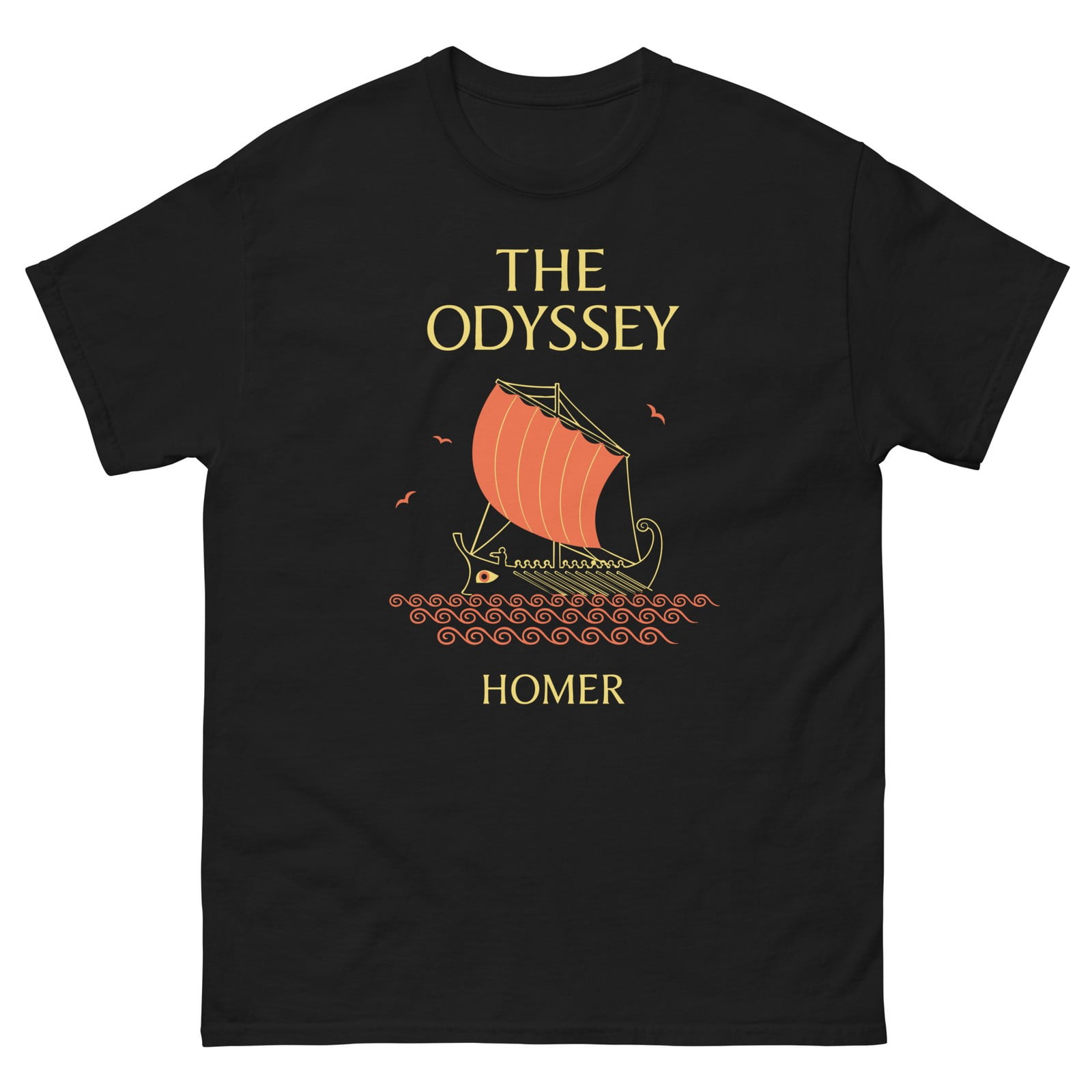 The Odyssey Homer Graphic T Shirt Unisex classic tee - Walmart.com
