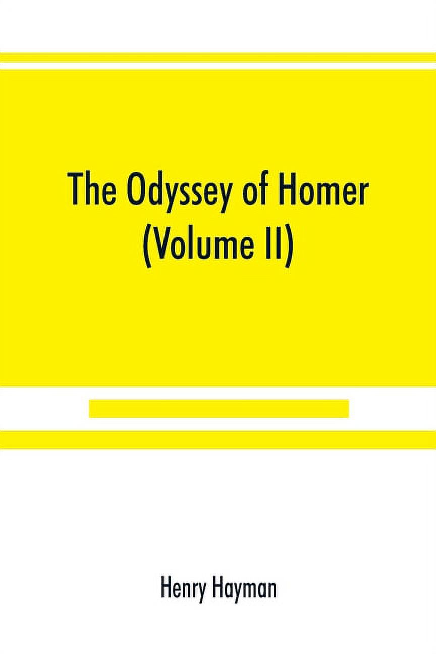 HENRY HAYMAN The Odyssey of Homer (Volume II), (Paperback)