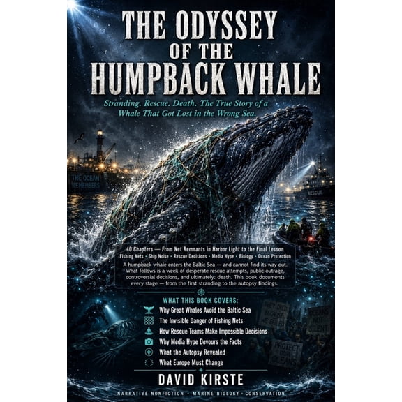 The Odyssey of Timmy the Humpback Whale: A True Chronicle of a Lost Humpback Whale in the Baltic Sea: From First Sightin, (Paperback)