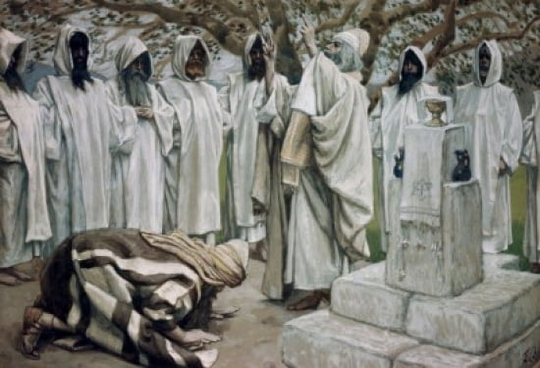 The Offerings of Melchizedek James Tissot (1836-1902 French) Jewish Museum New York City Canvas Art - James Tissot (18 x 24)