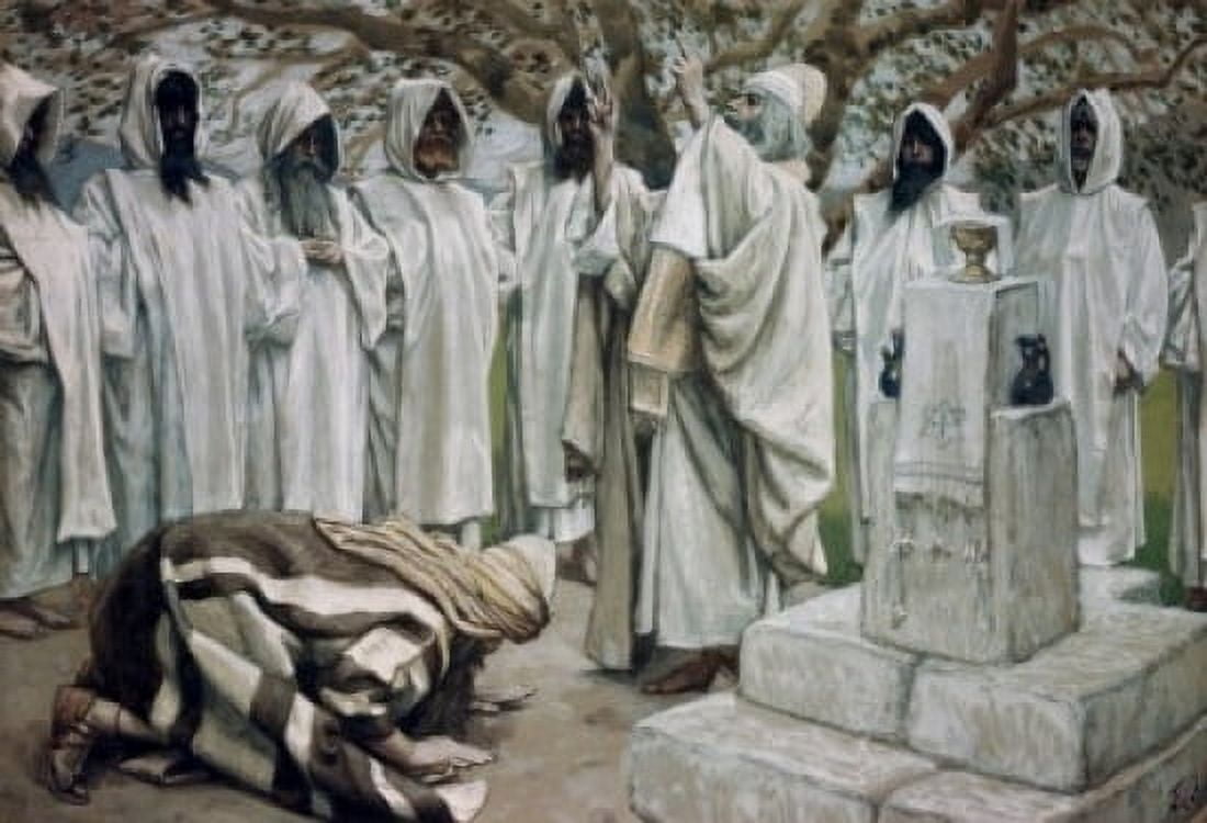 The Offerings of Melchizedek James Tissot (1836-1902 French) Jewish Museum New York City Canvas Art - James Tissot (24 x 36)