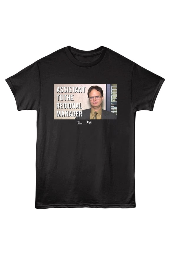 The Office Assistant To Regional Manager Men's T-Shirt (Black, AdultXL)