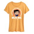 thumbnail image 1 of The Office - Bacon Sue Me - Women's Short Sleeve Graphic T-Shirt, 1 of 6