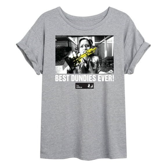 The Office - Best Dundies Ever - Juniors Ideal Flowy Muscle T-Shirt