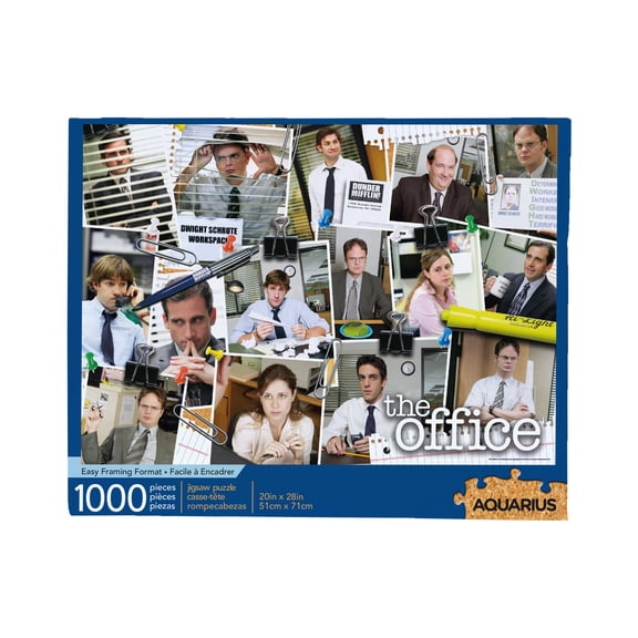 AQUARIUS The Office Cast Collage 1000-Piece Jigsaw Puzzle