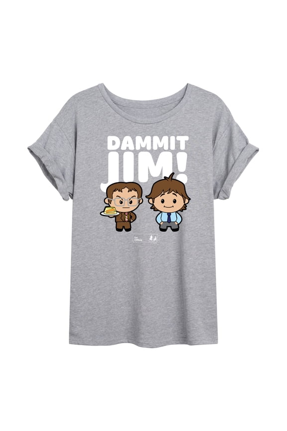 - Dammit Jim - Women's Oversized T-Shirt