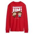 thumbnail image 1 of The Office - Dammit Jim - Men's Long Sleeve T-Shirt, 1 of 3