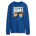 thumbnail image 1 of The Office - Dammit Jim - Men's Long Sleeve T-Shirt, 1 of 4