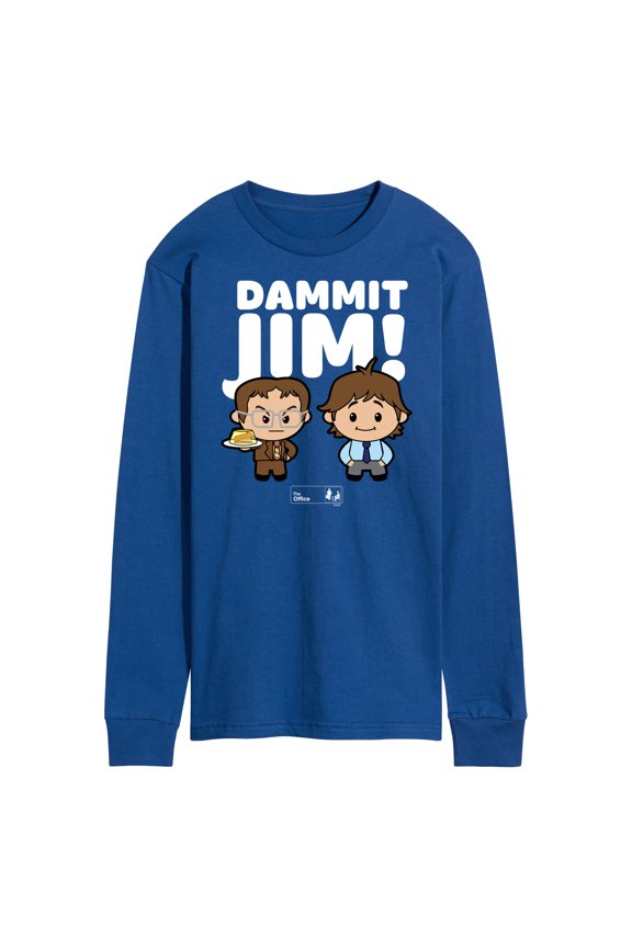 - Dammit Jim - Men's Long Sleeve T-Shirt
