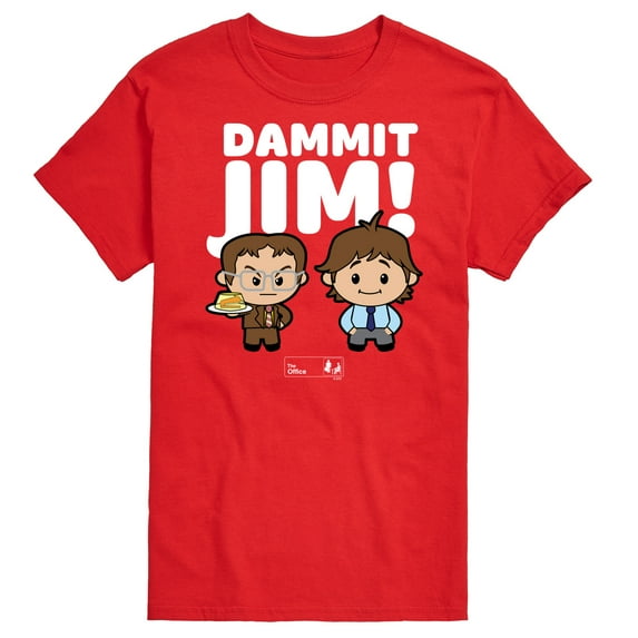 The Office - Dammit Jim - Men's Short Sleeve Graphic T-Shirt