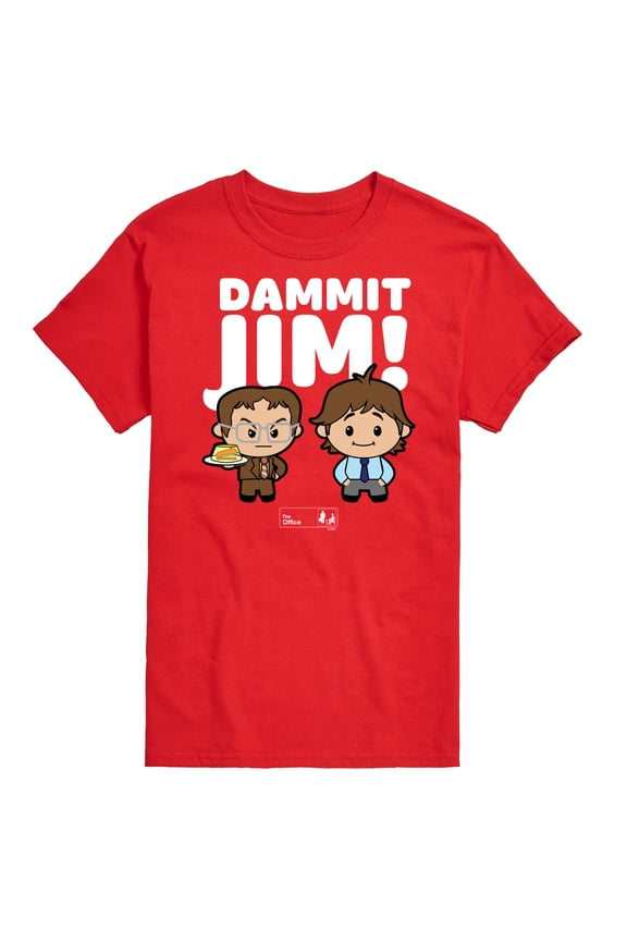 - Dammit Jim - Men's Short Sleeve Graphic T-Shirt