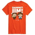 thumbnail image 1 of The Office - Dammit Jim - Men's Short Sleeve Graphic T-Shirt, 1 of 4