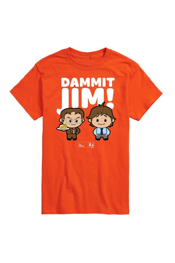 - Dammit Jim - Men's Short Sleeve Graphic T-Shirt