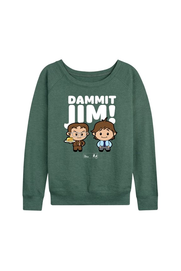 - Dammit Jim - Women's Lightweight French Terry Long Sleeve Shirt