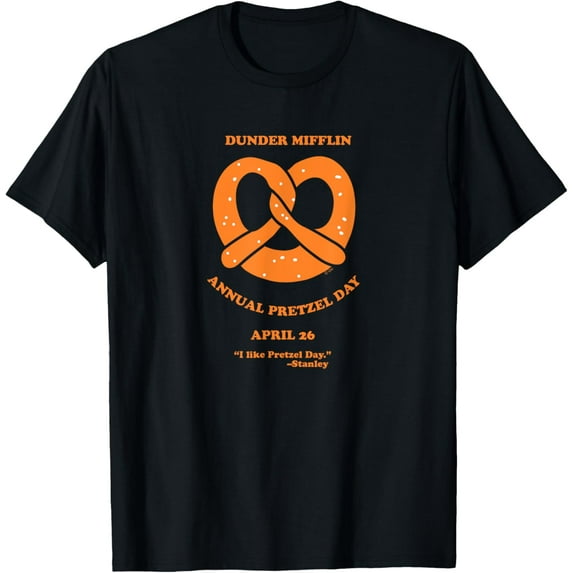 The Office Dunder Mifflin Annual Pretzel Day T-Shirt