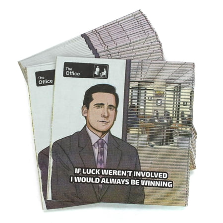 Prime Party The Office Dunder Mifflin Beverage Napkins, 3-Ply – 5" Folded, 16 Pack