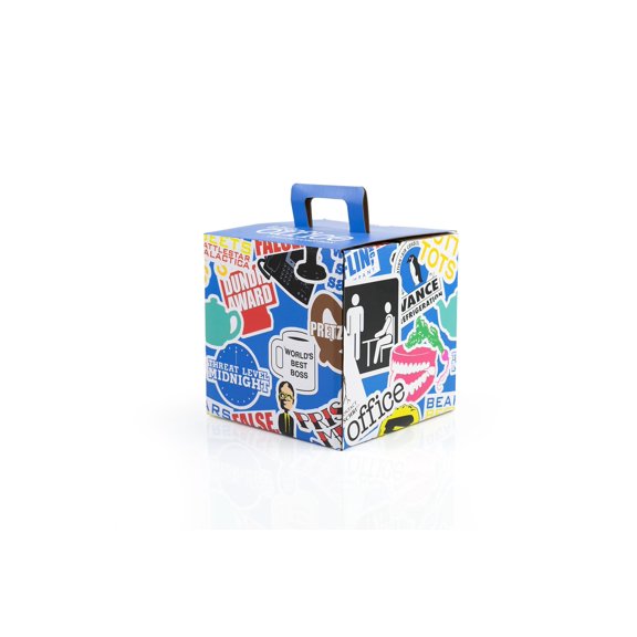 The Office Dunder Mifflin Collector Looksee Box, Includes 5 Themed Collectibles