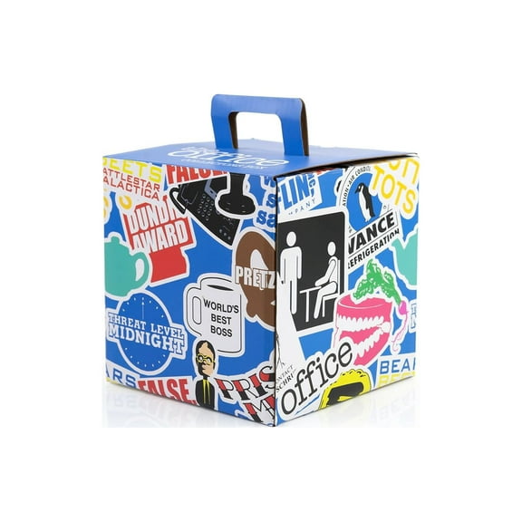 The Office Dunder Mifflin Collector Looksee Box, Includes 5 Themed Collectibles