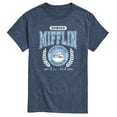 thumbnail image 1 of The Office - Dunder Mifflin Collegiate - Men's Short Sleeve Graphic T-Shirt, 1 of 5