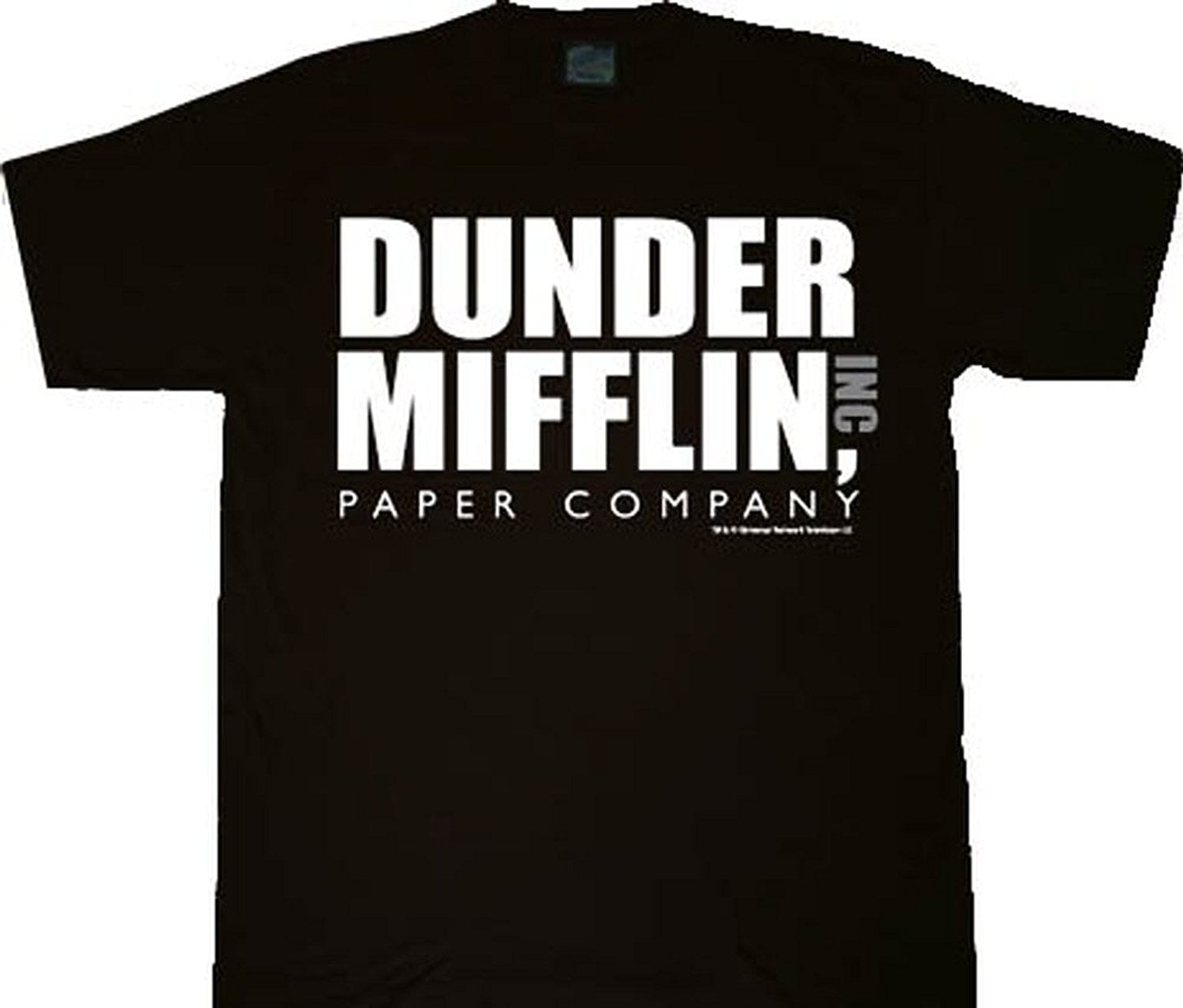 Camiseta feminina algodao Dunder Mifflin Paper Company inc em Promoção na  Americanas