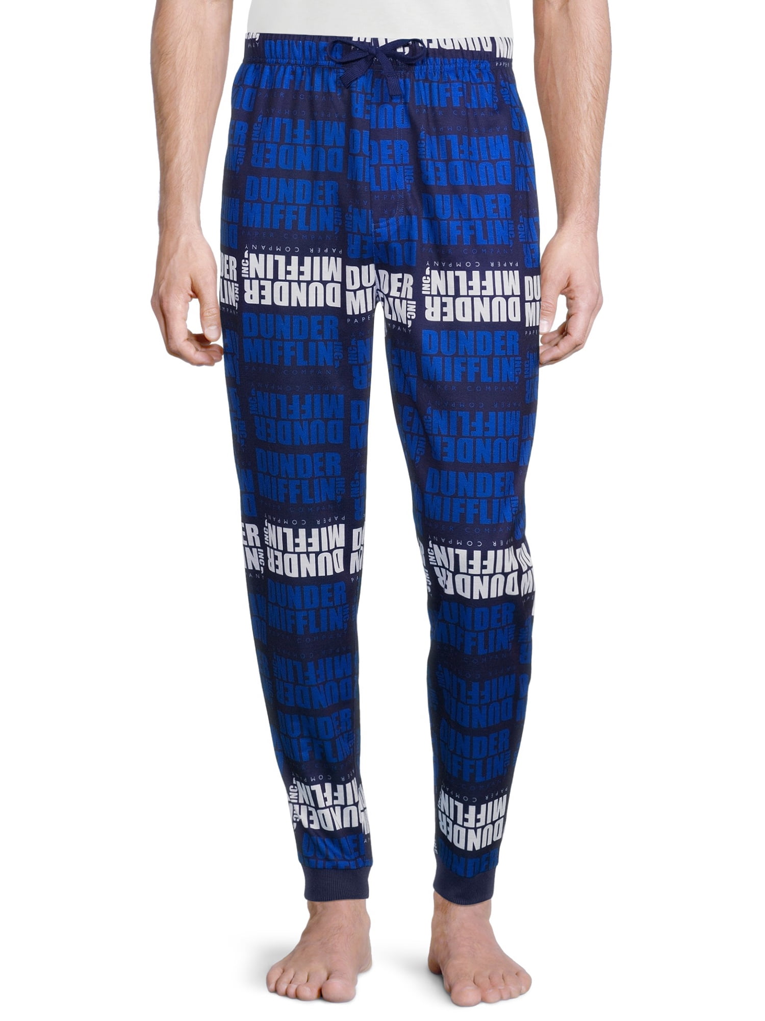The Office Dunder Mifflin Men s Sleep Pants Size S 2XL Walmart