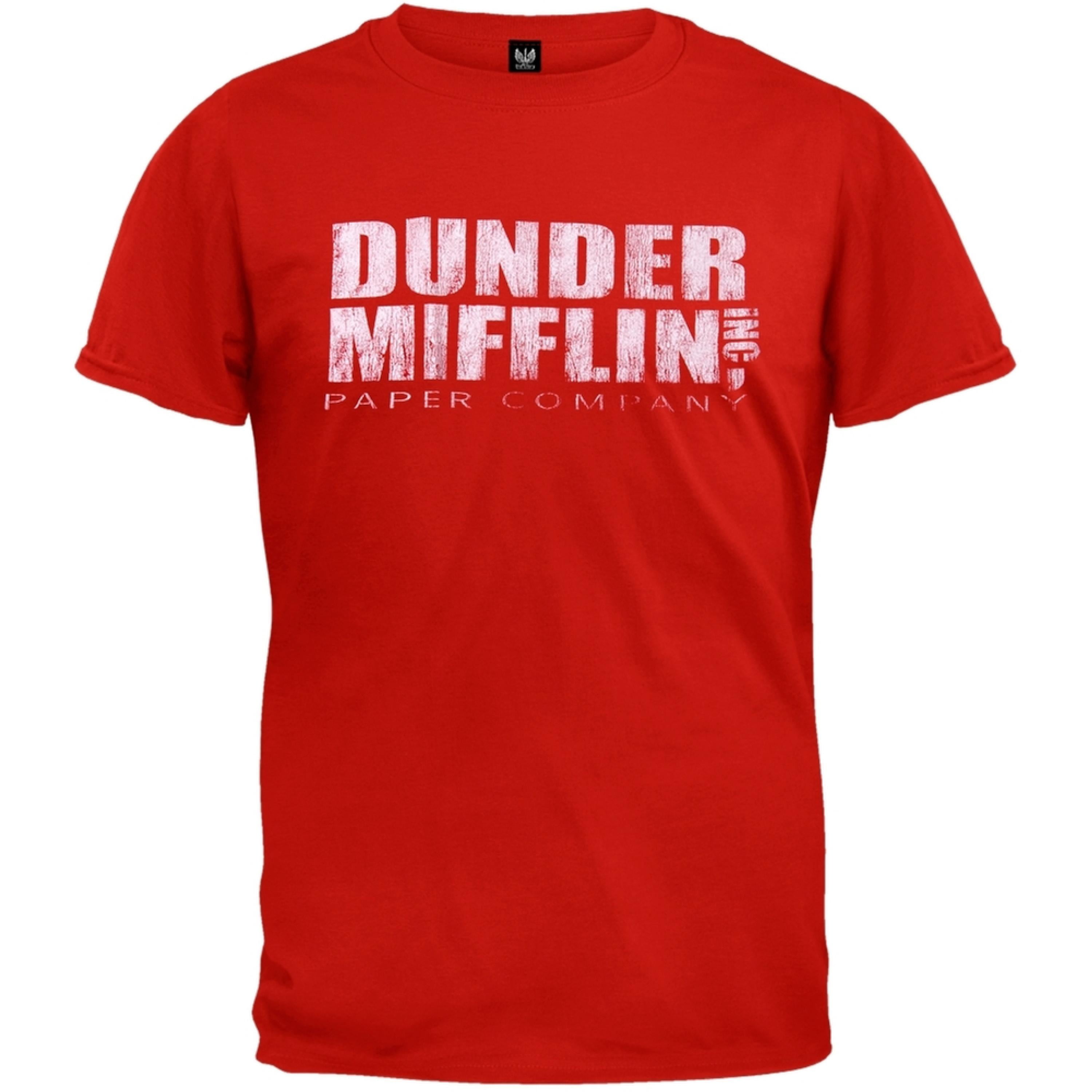 The Office Dunder Mifflin INC Paper Company Logo T-Shirt 