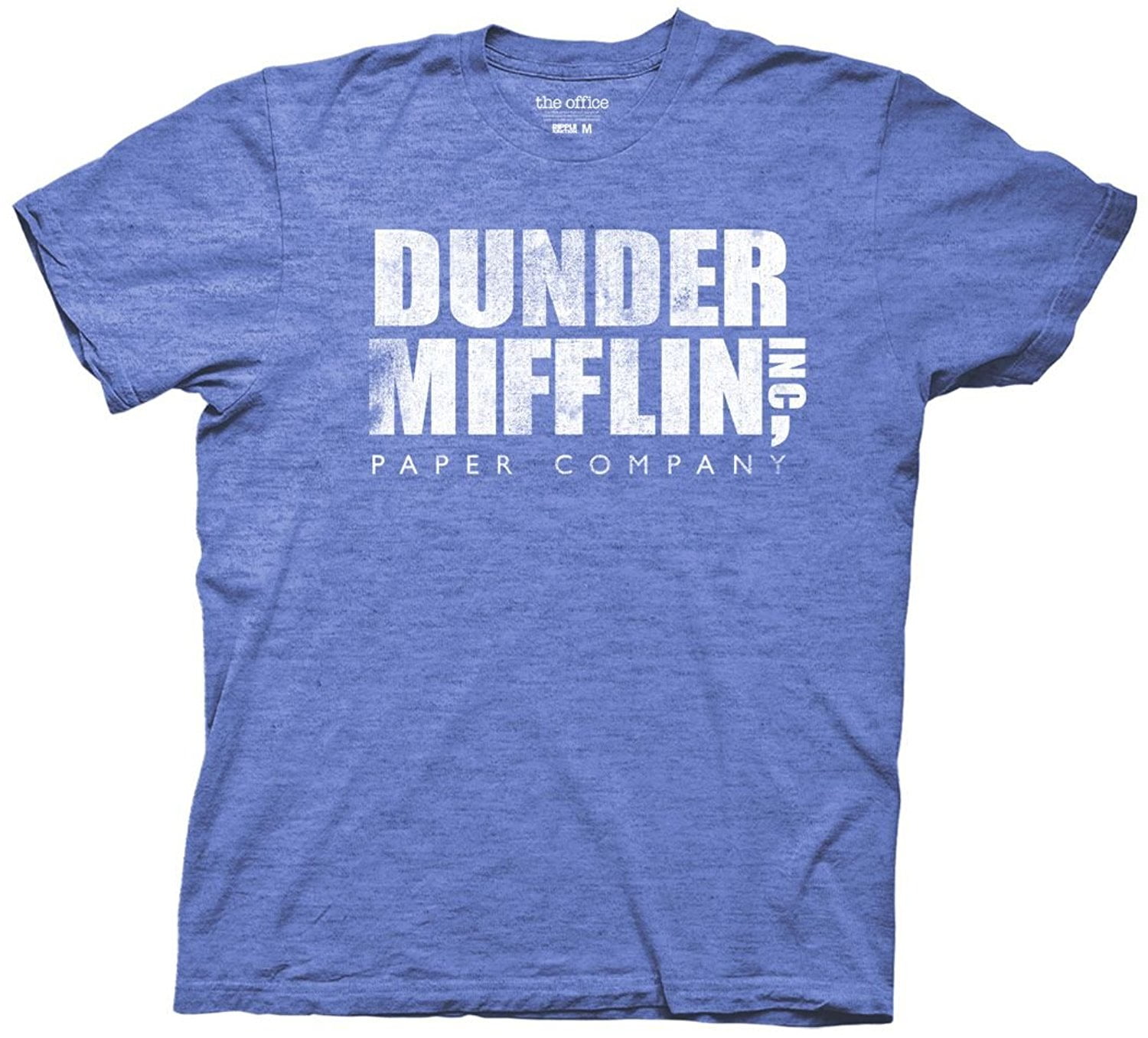 The Office - Dunder Mifflin Paper Company Logo - Light Blue | Metal Print