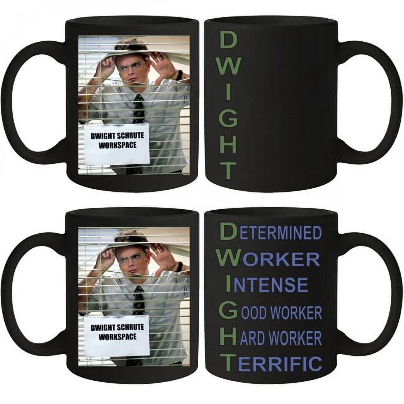 The Office Dwight Schrute Heat Change Ceramic Mug