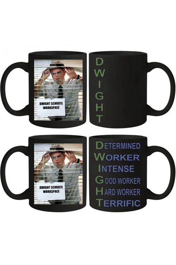 Dwight Acronym Heat Change Ceramic Mug